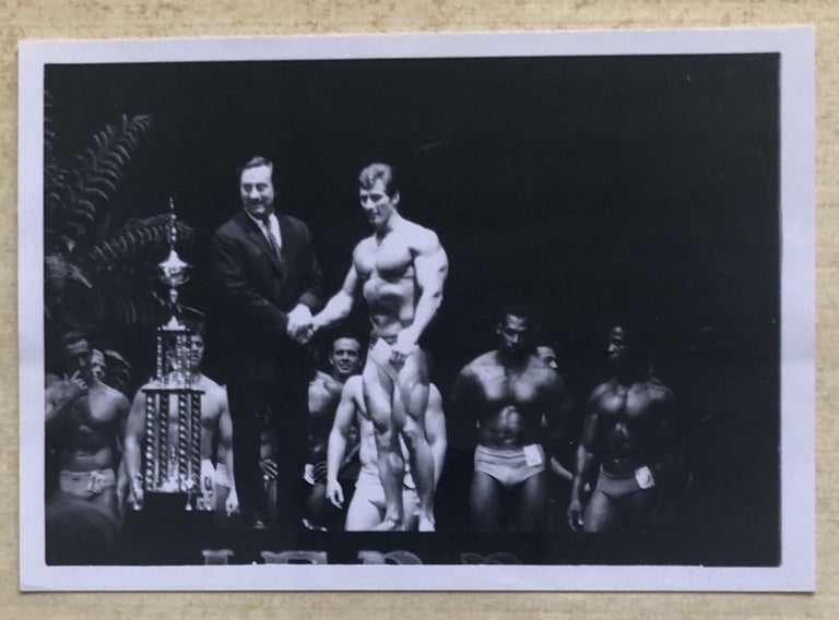 Item #211 MALE BODY BUILDERS – SERGIO OLIVA (MR. OLYMPIA) AND FRANK ZANE (MR. AMERICA), 1968-1975 PHOTO ALBUM