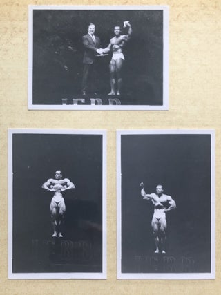MALE BODY BUILDERS – SERGIO OLIVA (MR. OLYMPIA) AND FRANK ZANE (MR. AMERICA), 1968-1975 PHOTO ALBUM