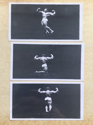 MALE BODY BUILDERS – SERGIO OLIVA (MR. OLYMPIA) AND FRANK ZANE (MR. AMERICA), 1968-1975 PHOTO ALBUM