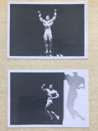 MALE BODY BUILDERS – SERGIO OLIVA (MR. OLYMPIA) AND FRANK ZANE (MR. AMERICA), 1968-1975 PHOTO ALBUM