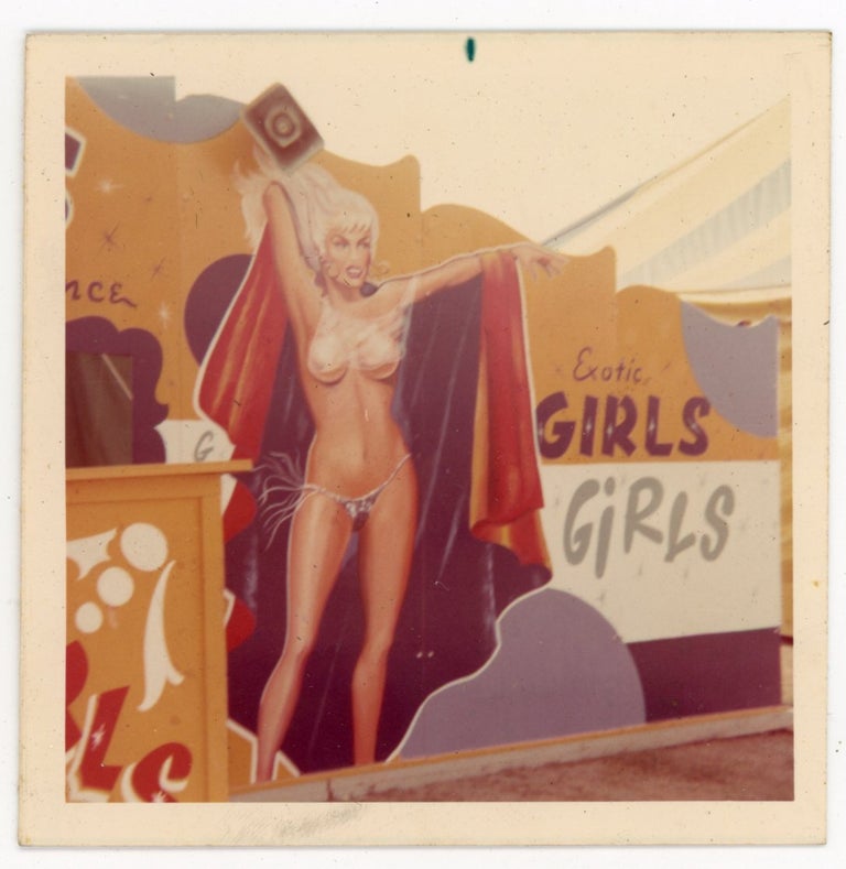 Item #217 CIRCUS MURAL AND SIGN PAINTER ARCHIVE, NORMAN SYNREX OF THE ROYAL AMERICAN SHOWS, 1950’s-70’s