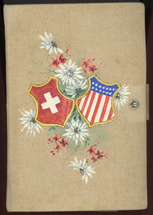 SWISS COSTUMES and UNCLE SAM c. EARLY 1900s PHOTO ALBUM