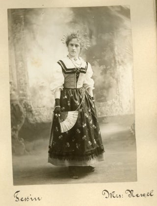 SWISS COSTUMES and UNCLE SAM c. EARLY 1900s PHOTO ALBUM