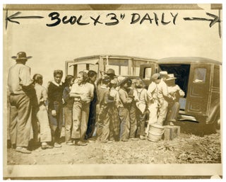 Item #240 CHILD FARM LABOR CALIFORNIA PRESS PHOTO 1942 #2
