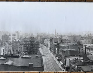 LARGE PANORAMIC PHOTO of SPRINGFIELD, MASSACHUSETTS 1909