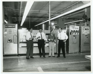 Item #267 VENDING MACHINES CANDY COFFEE ICE CREAM COCA-COLA - 1950s PHOTO LOT