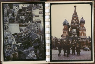 Item #271 1950s RUSSIA USSR PHOTO ALBUM KODACHROME COLOR SNAPSHOTS