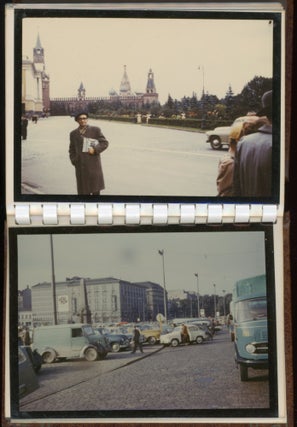 1950s RUSSIA USSR PHOTO ALBUM KODACHROME COLOR SNAPSHOTS