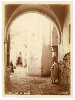 c. 1900 PHOTOS OF TUNIS TUNISIA by E. BERG North Africa
