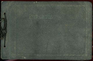 1929 MID-WEST TRAVEL PHOTO ALBUM WORKING ON TREES