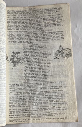 1950s RISQUE ART AND HUMOR TYPEWRITTEN MANUSCRIPTS