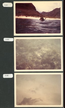 1971 HAWAII PHOTO ALBUM UNDER WATER DIVING EXPLORATION FOR PROPOSED PLANT SITE