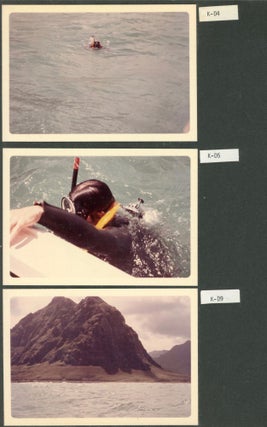 1971 HAWAII PHOTO ALBUM UNDER WATER DIVING EXPLORATION FOR PROPOSED PLANT SITE