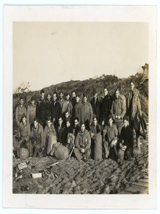 COLLECTION OF PHOTOS AND FLIGHT CAP FROM MAN IN THE USMC WWII