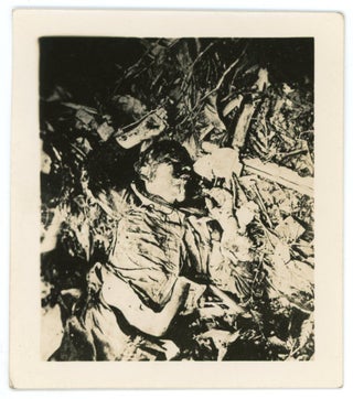 COLLECTION OF PHOTOS AND FLIGHT CAP FROM MAN IN THE USMC WWII