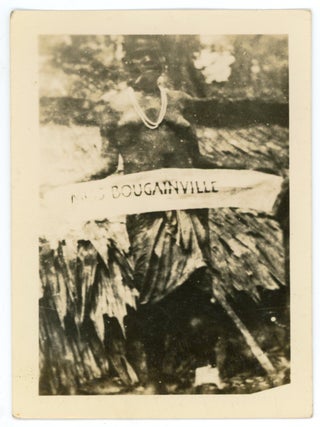 COLLECTION OF PHOTOS AND FLIGHT CAP FROM MAN IN THE USMC WWII