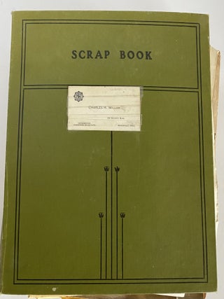 1890s - 1950S HUGE SCRAPBOOK ONE MAN'S MASONIC MEMBERSHIP