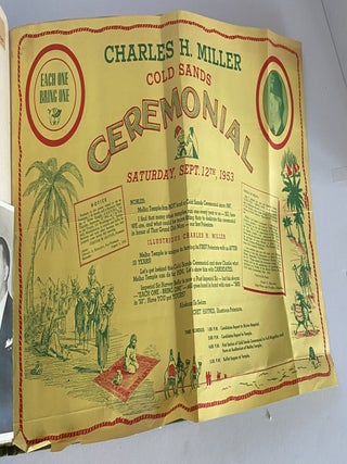 1890s - 1950S HUGE SCRAPBOOK ONE MAN'S MASONIC MEMBERSHIP