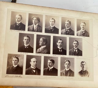 1898 YALE UNIVERSITY CLASS PHOTO ALBUM