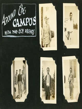 CALIFORNIA HUNTINGTON LIBRARY - SANTA ANA COLLEGE 1927-1929 PHOTO ALBUM