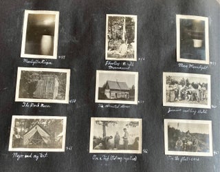 St LOUIS NATIVE PHOTO ALBUMS 1908-1920 CORNELL, BOYS CAMP, CANADA, ALASKA etc.