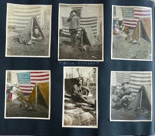 Item #381 1910s-1920s AMERICAN LIFE PHOTO ALBUM WWI ALASKA TEXAS TRAVEL