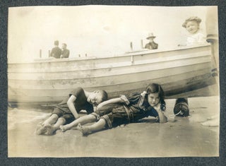 1901 ATLANTIC CITY NJ PHOTO ALBUM BEACH, BOARDWALK AND ROLLER COASTER