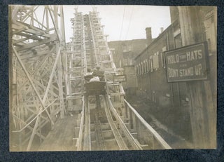 1901 ATLANTIC CITY NJ PHOTO ALBUM BEACH, BOARDWALK AND ROLLER COASTER