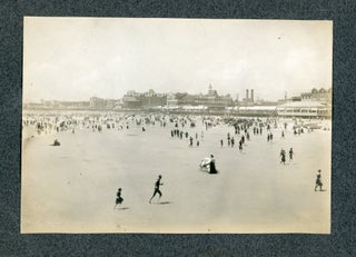 1901 ATLANTIC CITY NJ PHOTO ALBUM BEACH, BOARDWALK AND ROLLER COASTER
