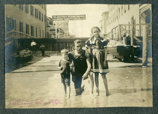 1901 ATLANTIC CITY NJ PHOTO ALBUM BEACH, BOARDWALK AND ROLLER COASTER