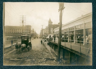 1901 ATLANTIC CITY NJ PHOTO ALBUM BEACH, BOARDWALK AND ROLLER COASTER