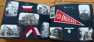 1920s INDIANA and MIDWEST TOURISM, KIWANIS CLUB, SCRAPBOOK and PHOTO ALBUM