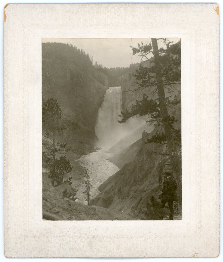 Item #416 YELLOWSTONE c. 1890s MOUNTED PHOTOS