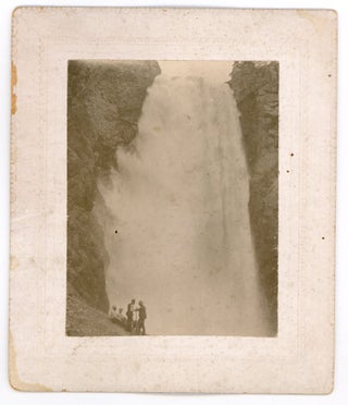 YELLOWSTONE c. 1890s MOUNTED PHOTOS