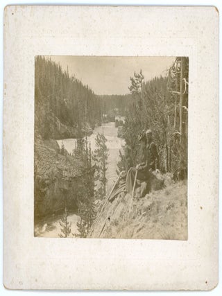 YELLOWSTONE c. 1890s MOUNTED PHOTOS