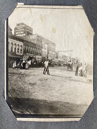 EARLY 1900s PHOTO ALBUM COLORADO UTAH STROEBEL AIRSHIP