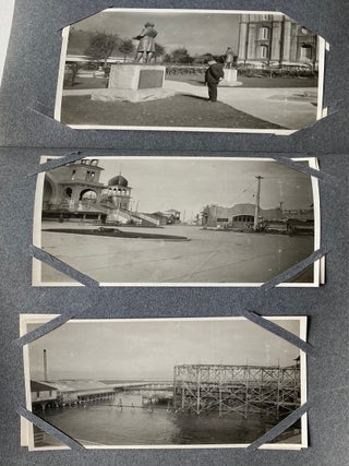 EARLY 1900s PHOTO ALBUM COLORADO UTAH STROEBEL AIRSHIP