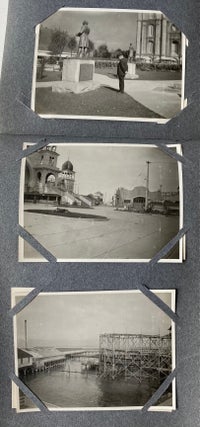 EARLY 1900s PHOTO ALBUM COLORADO UTAH STROEBEL AIRSHIP