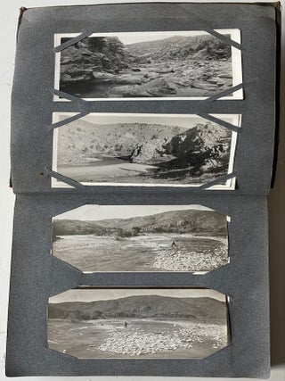 EARLY 1900s PHOTO ALBUM COLORADO UTAH STROEBEL AIRSHIP