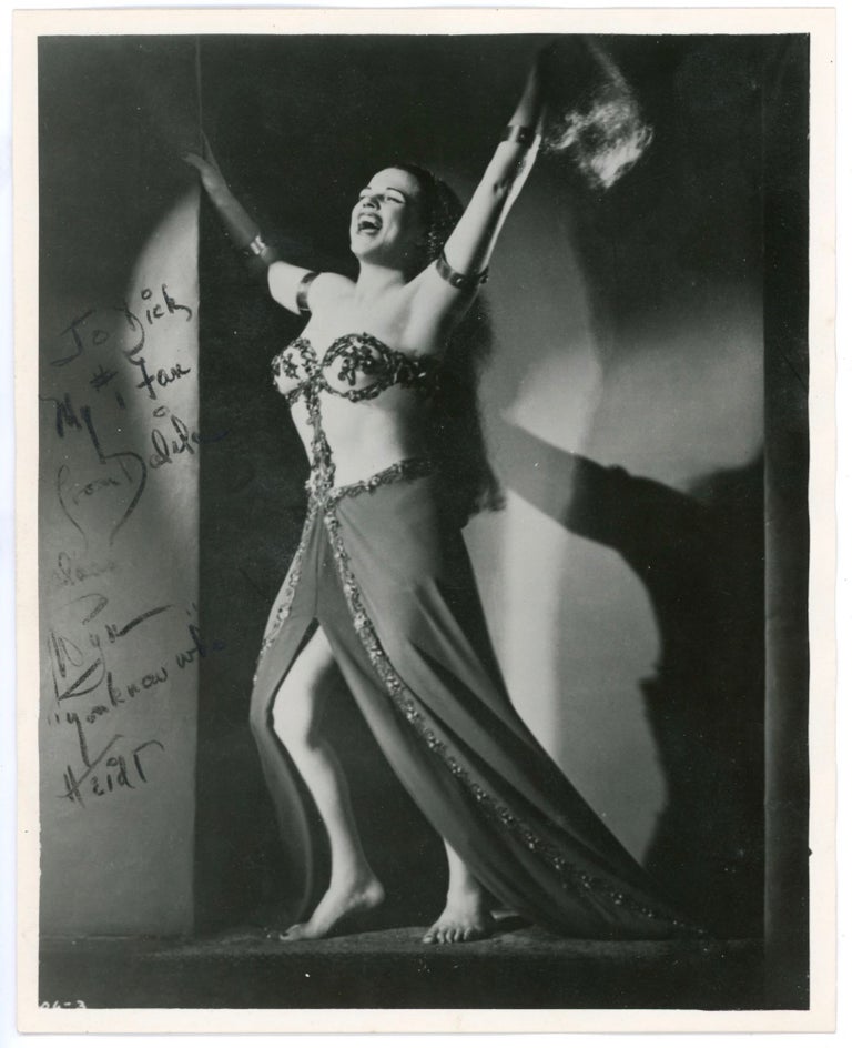 Item #425 ACTRESS SINGER WINIFRED HEIDT SIGNED PHOTOS and more OPERA 1940s