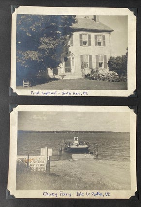 CANADA & WHITE MOUNTAINS 1937 PHOTO ALBUM
