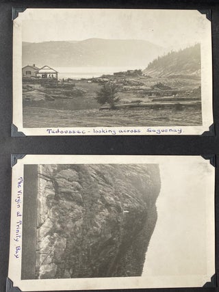 CANADA & WHITE MOUNTAINS 1937 PHOTO ALBUM