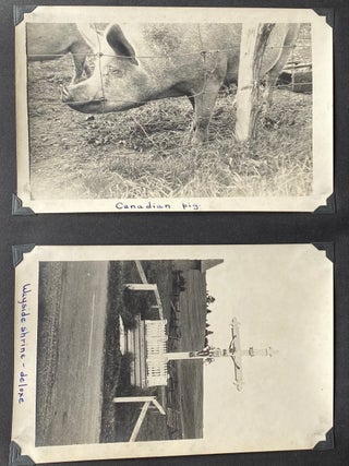 CANADA & WHITE MOUNTAINS 1937 PHOTO ALBUM