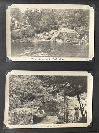 CANADA & WHITE MOUNTAINS 1937 PHOTO ALBUM