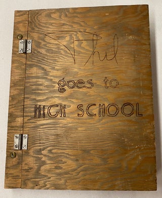 Item #452 SCRAPBOOK OF an ACCOMPLISHED YOUNG MAN in HIGH SCHOOL and SOME FROM NORTHWESTERN...
