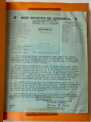 SCRAPBOOK OF an ACCOMPLISHED YOUNG MAN in HIGH SCHOOL and SOME FROM NORTHWESTERN UNIVERSITY 1940S