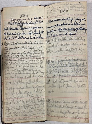FAMILY ARCHIVE NORTH HADLEY, MA - DIARIES, LETTERS, SCRAPBOOKS, PHOTOS - 1879 - 1960s