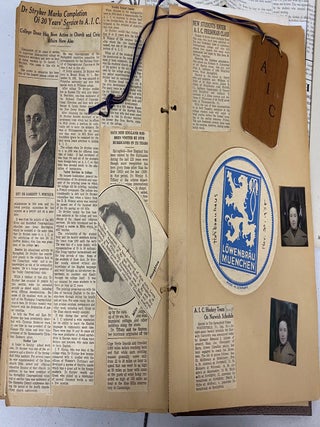 FAMILY ARCHIVE NORTH HADLEY, MA - DIARIES, LETTERS, SCRAPBOOKS, PHOTOS - 1879 - 1960s