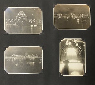 Item #454 TRAVEL PHOTO ALBUM EARLY 1900s - 1920s YELLOWSTONE - WASHINGTON DC - MAINE - PAN...