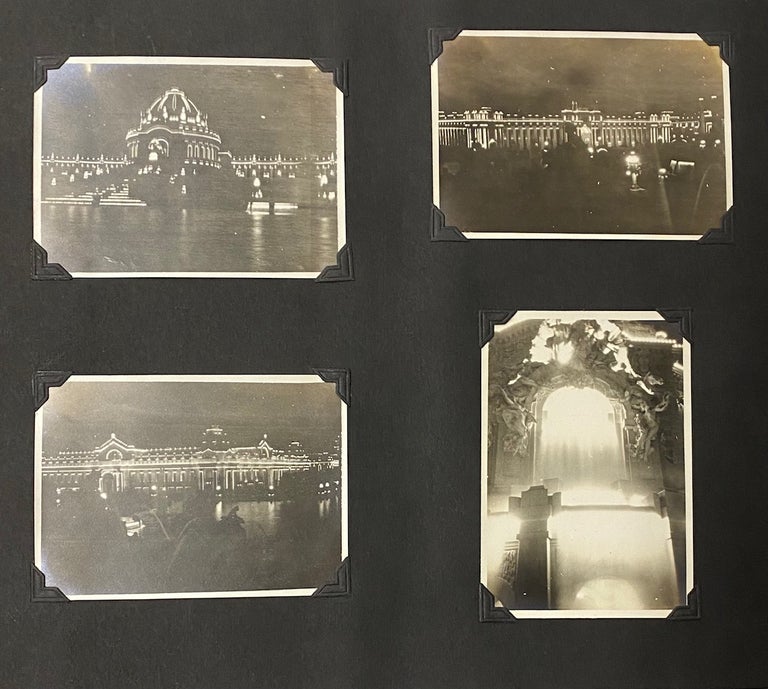 Item #454 TRAVEL PHOTO ALBUM EARLY 1900s - 1920s YELLOWSTONE - WASHINGTON DC - MAINE - PAN AMERICAN EXPOSITION